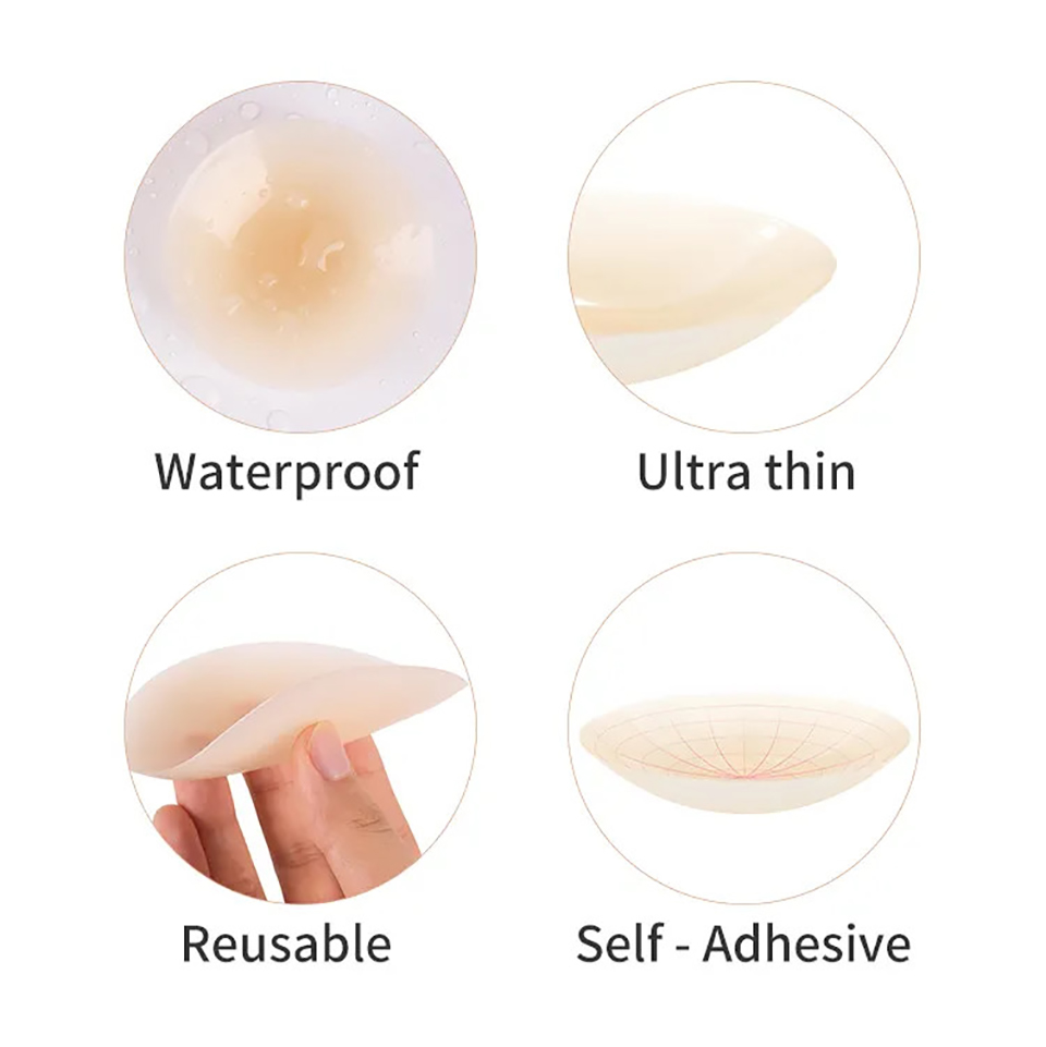 Capa adesiva de silicone reuti - Nipple Cover Pasties avaliação e preço