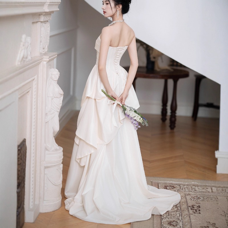 Vestido de Noiva Tomara que Ca - Strapless Bra Backless avaliação e preço