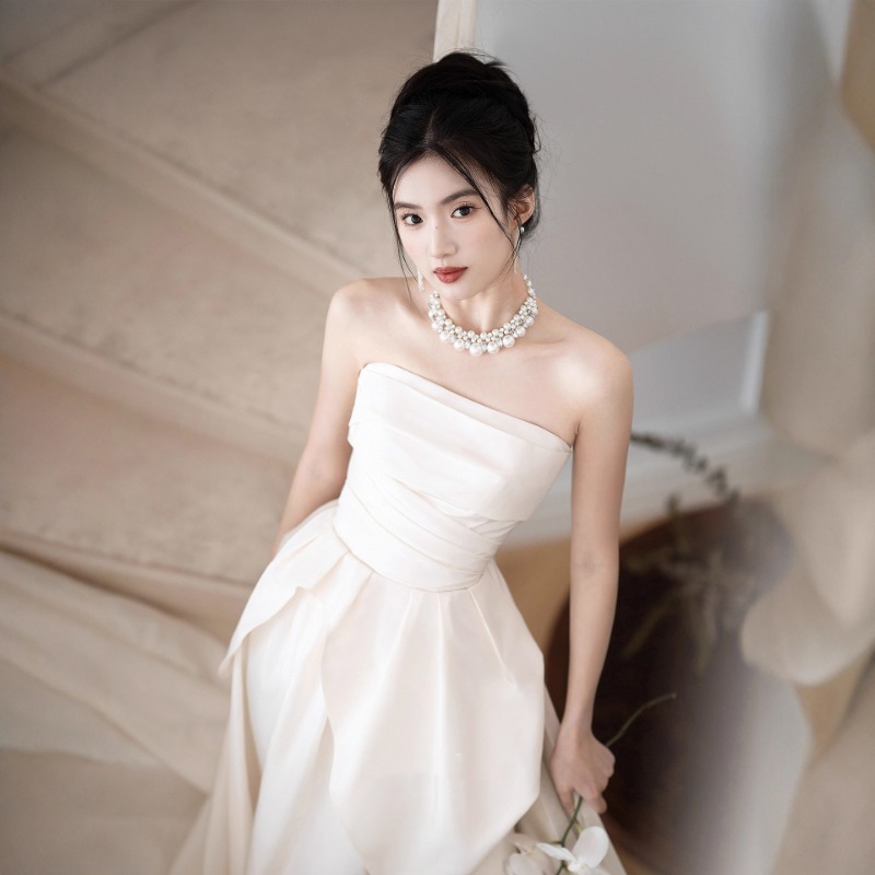 Vestido de Noiva Tomara que Ca - Strapless Bra Backless avaliação e preço